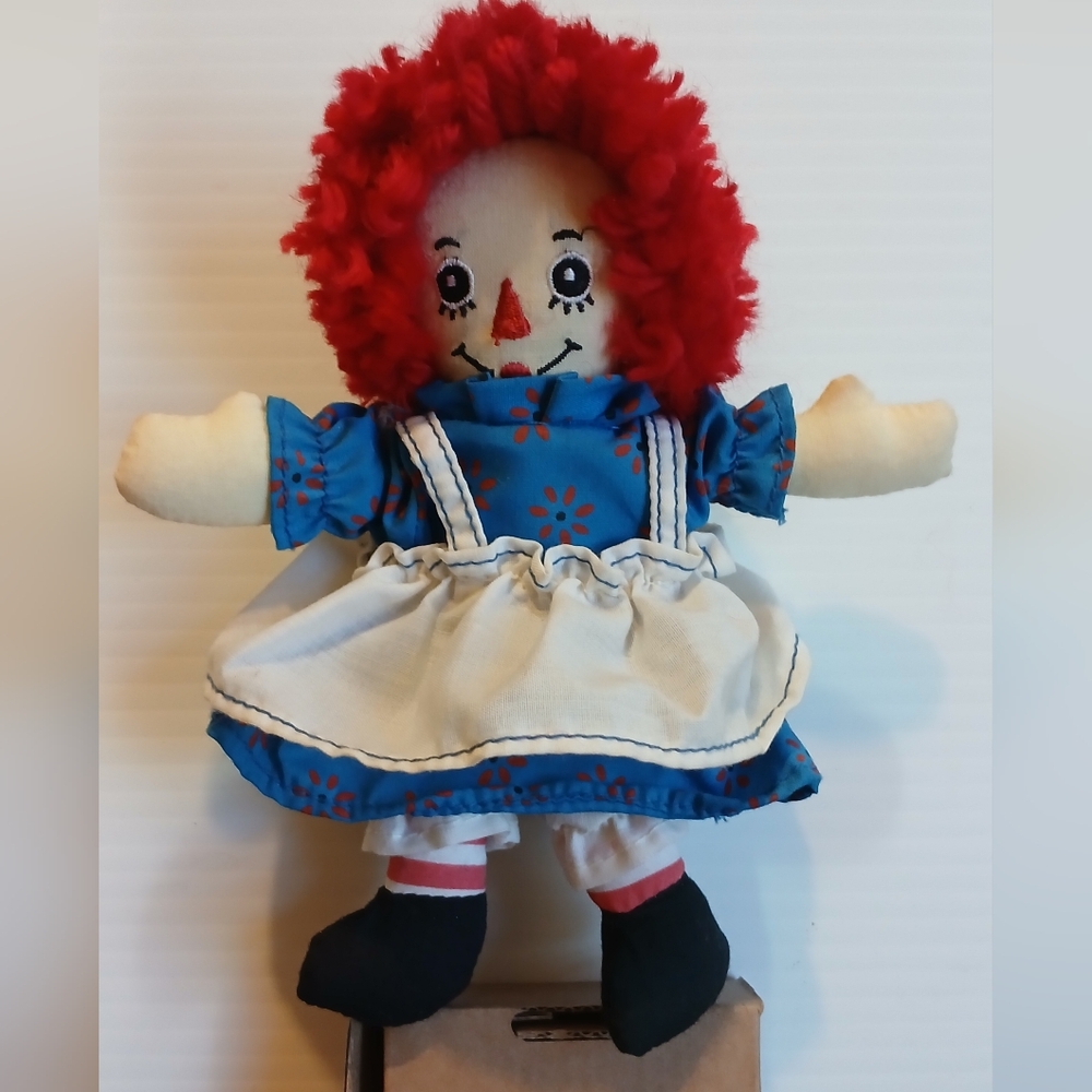 2006 Hasbro Raggedy Ann Applause Johnny Gruelle Cloth Collector Doll